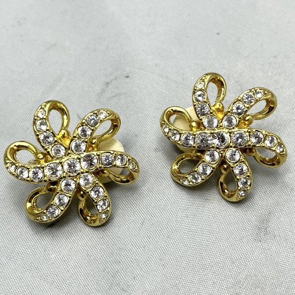 Vintage Swarovski Rhinestone Earrings